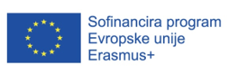 Sofinancira prigram Evropske unije Erasmus+